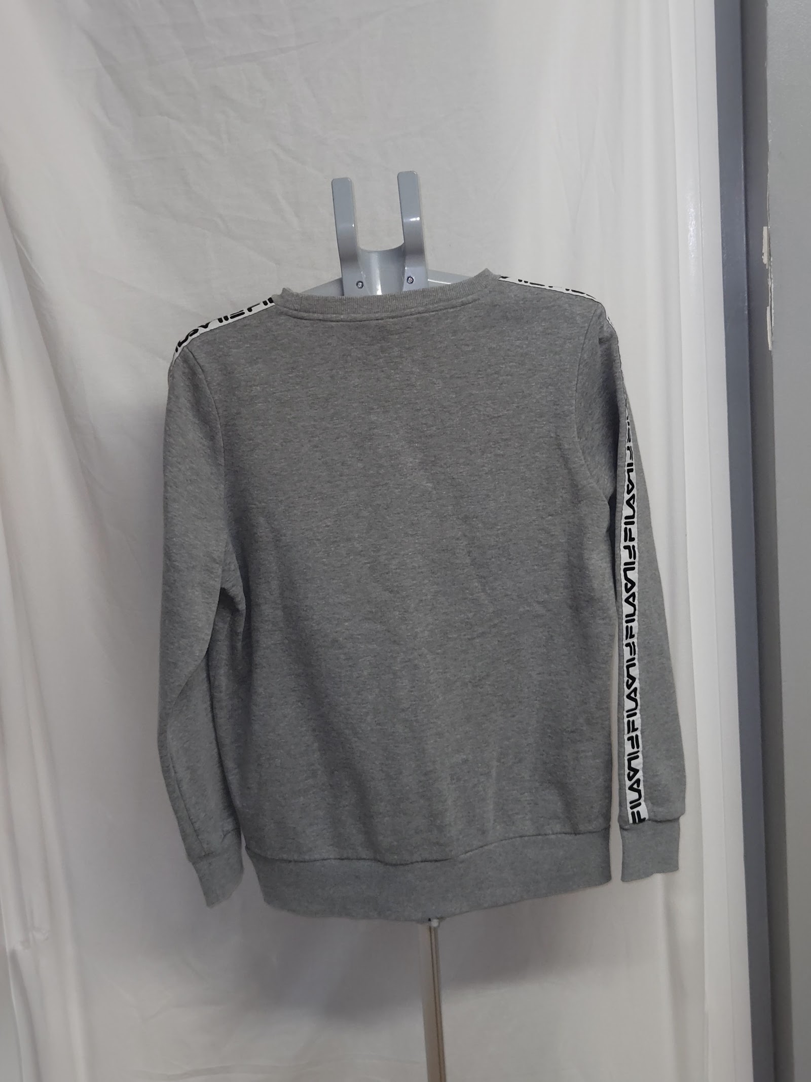 Genuine Fila Grey Logo Sleeve Sweatshirt, L, photo 2
