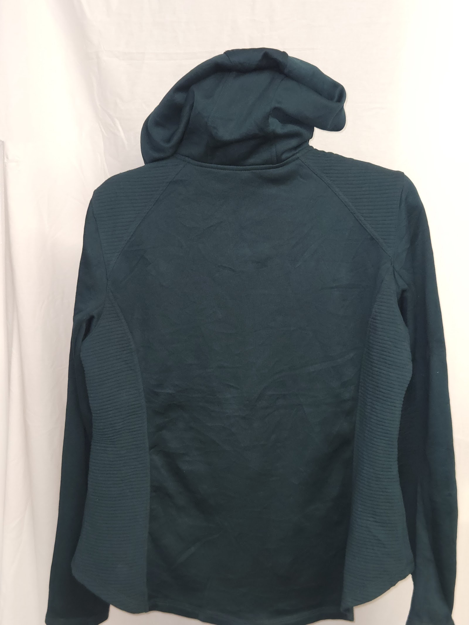 Genuine Fila Sport Dark Teal Black Hybrid Hooded Jacket Size XL, XL, photo 2