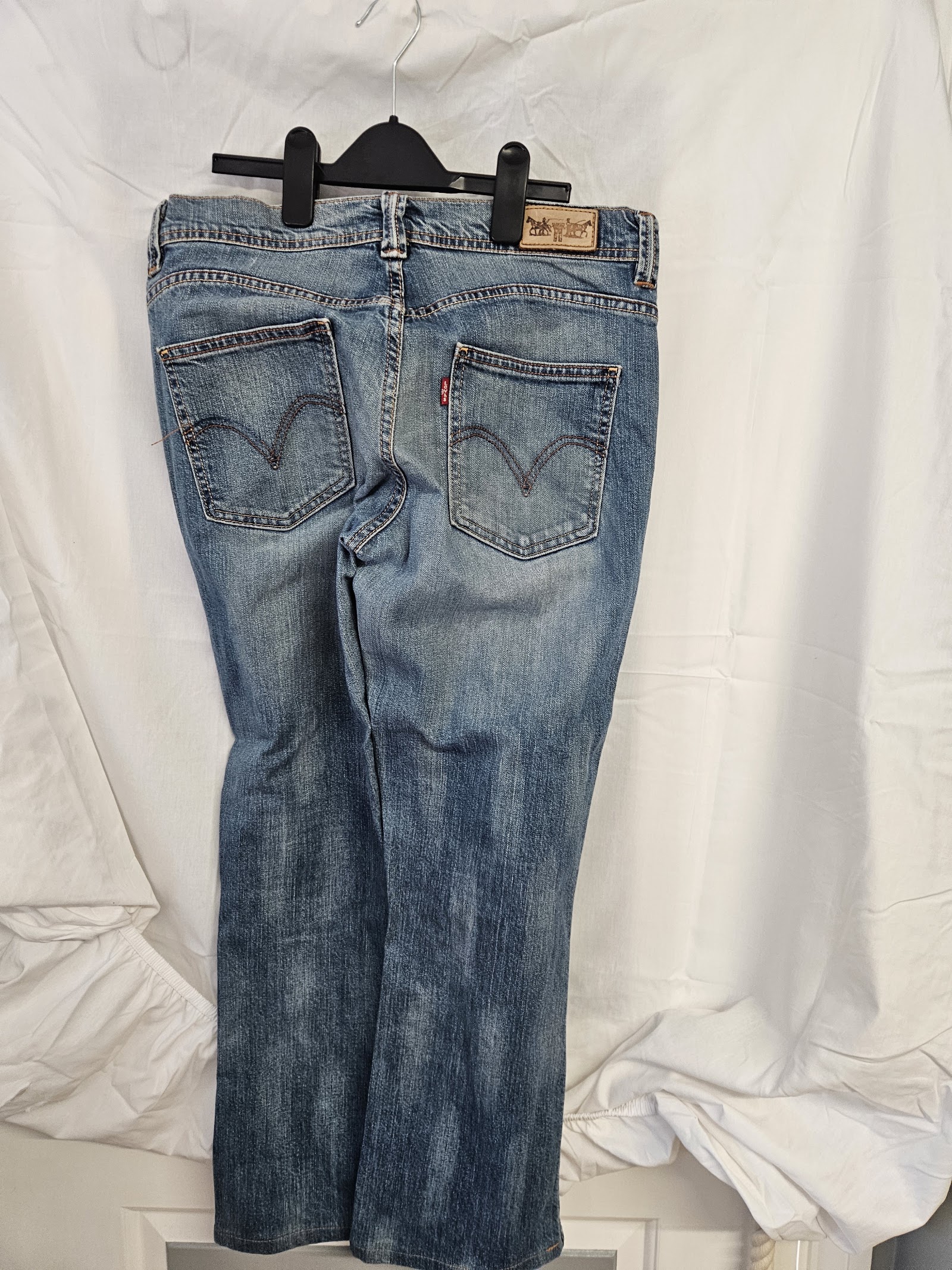 Genuine Levi’s 529 blue straight-leg jeans, W33 L34, photo 2