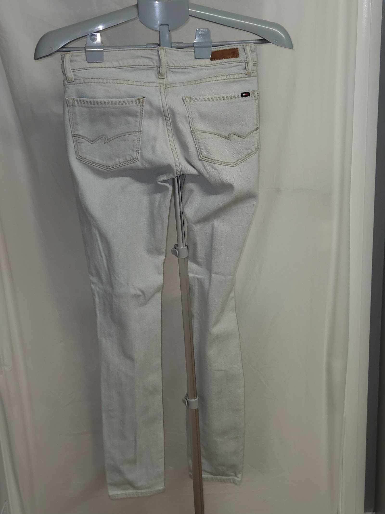 Genuine Tommy Hilfiger Lima F Skinny Light Grey Jeans, W25 L32, photo 2