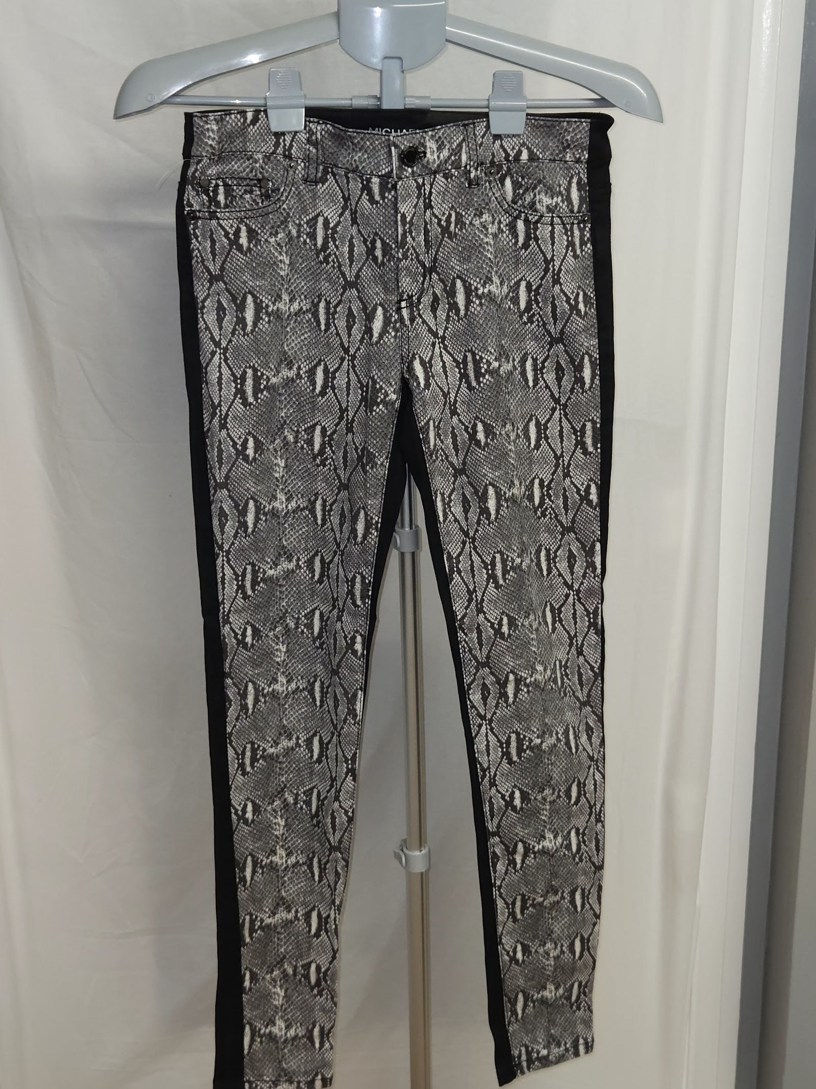 Michael Kors Animal Print Skinny Jeans