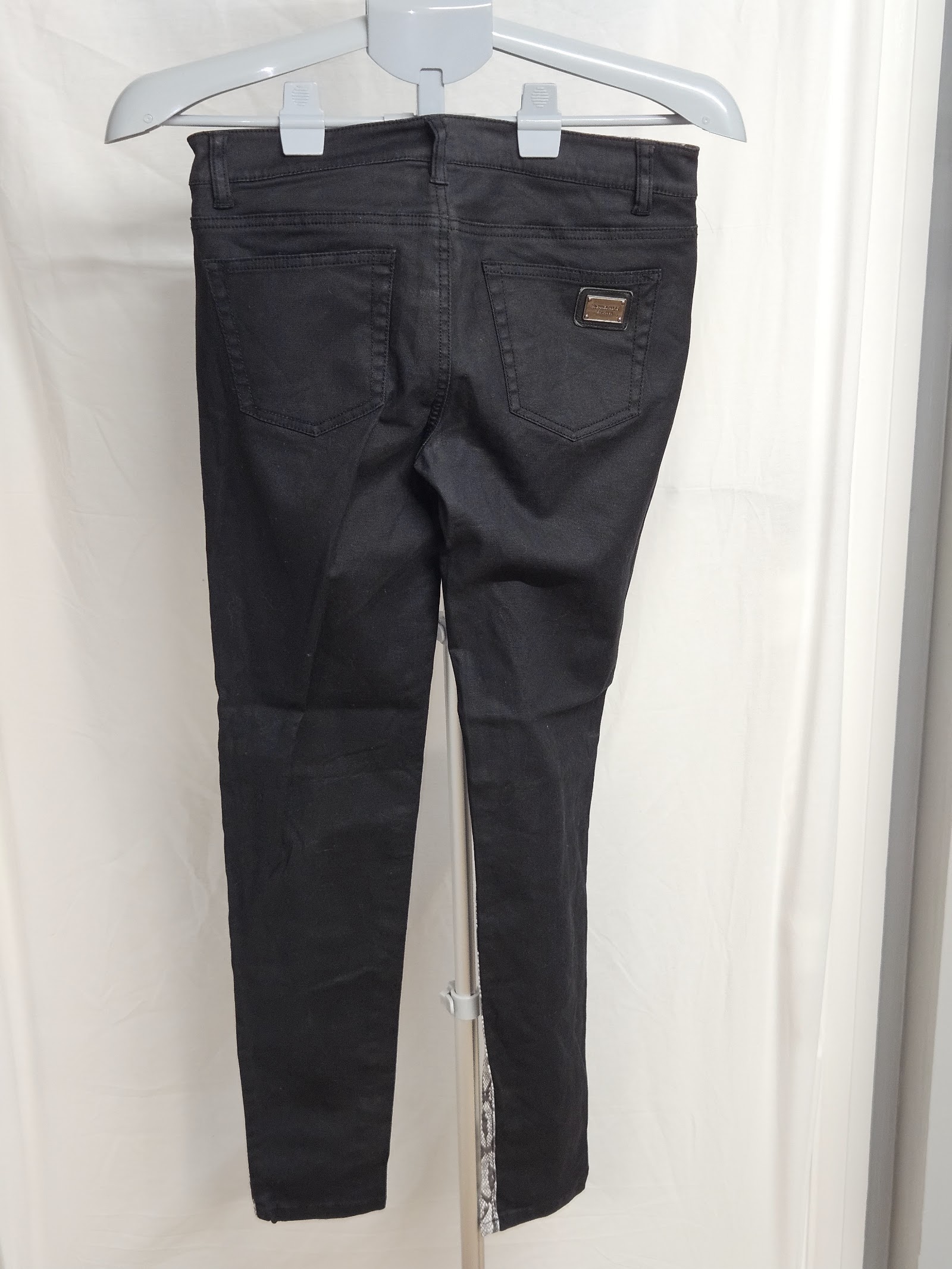 Genuine Michael Kors Animal Print Skinny Jeans, US 4, photo 2