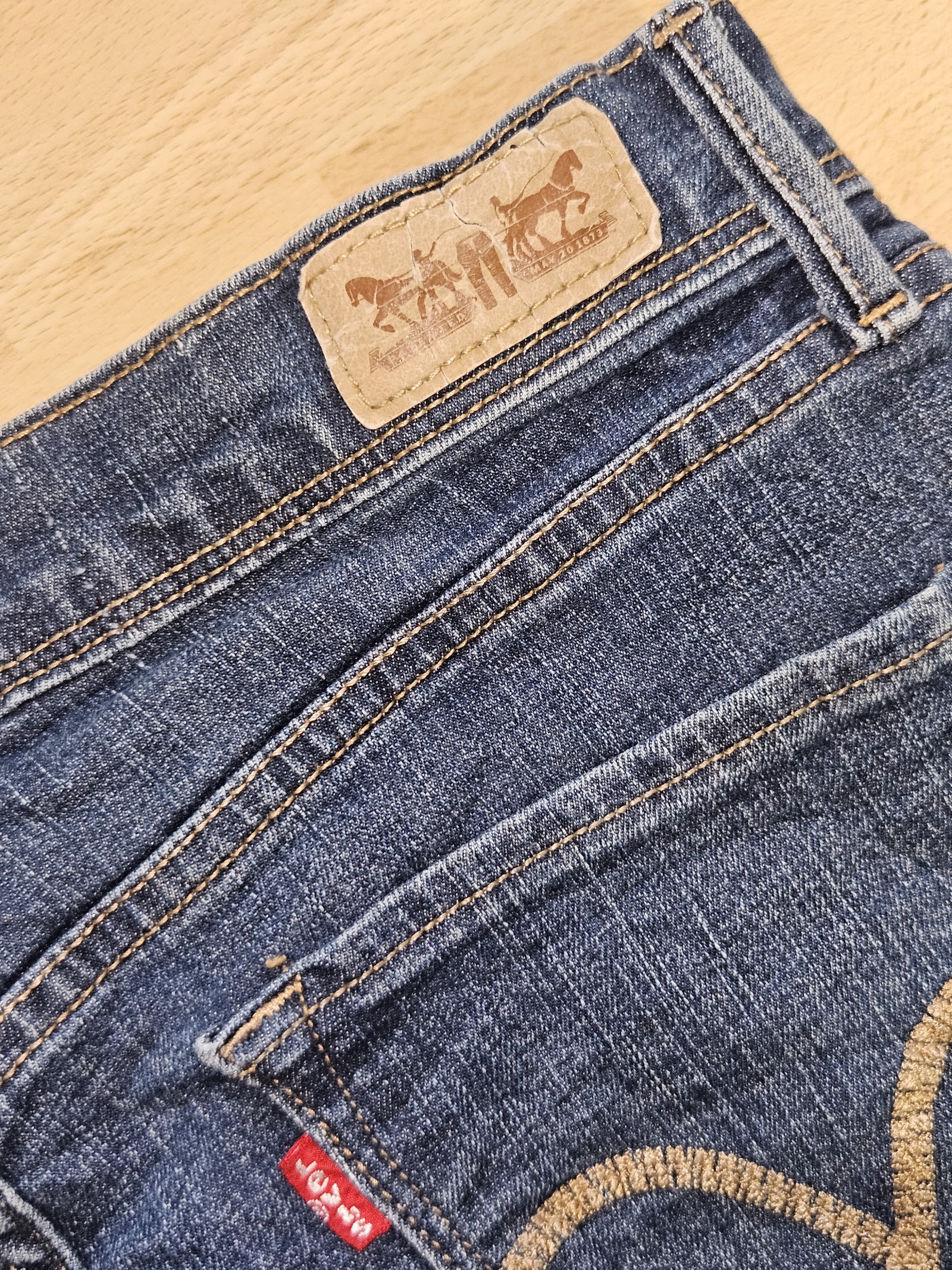 Genuine Levi's Perfectly Slimming 514 Straight Leg Jeans, 8 Medium / W31 L29, photo 6