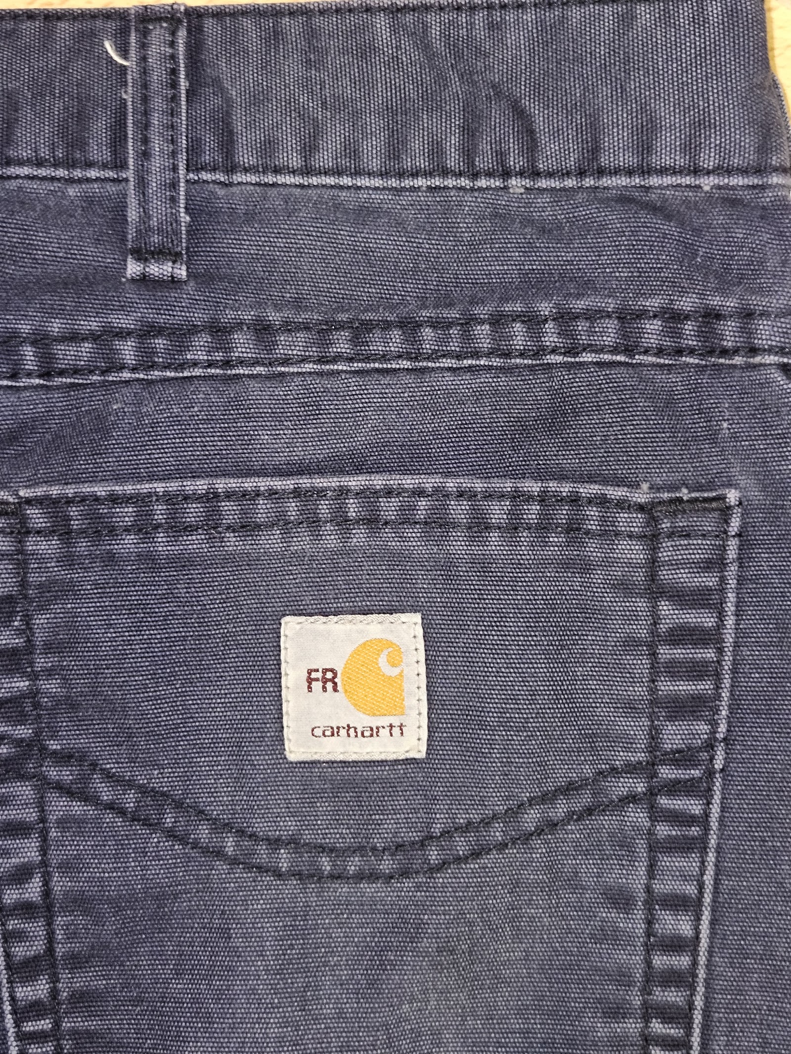 Genuine Carhartt FR Navy Utility Work Trousers, W38 L30, photo 5