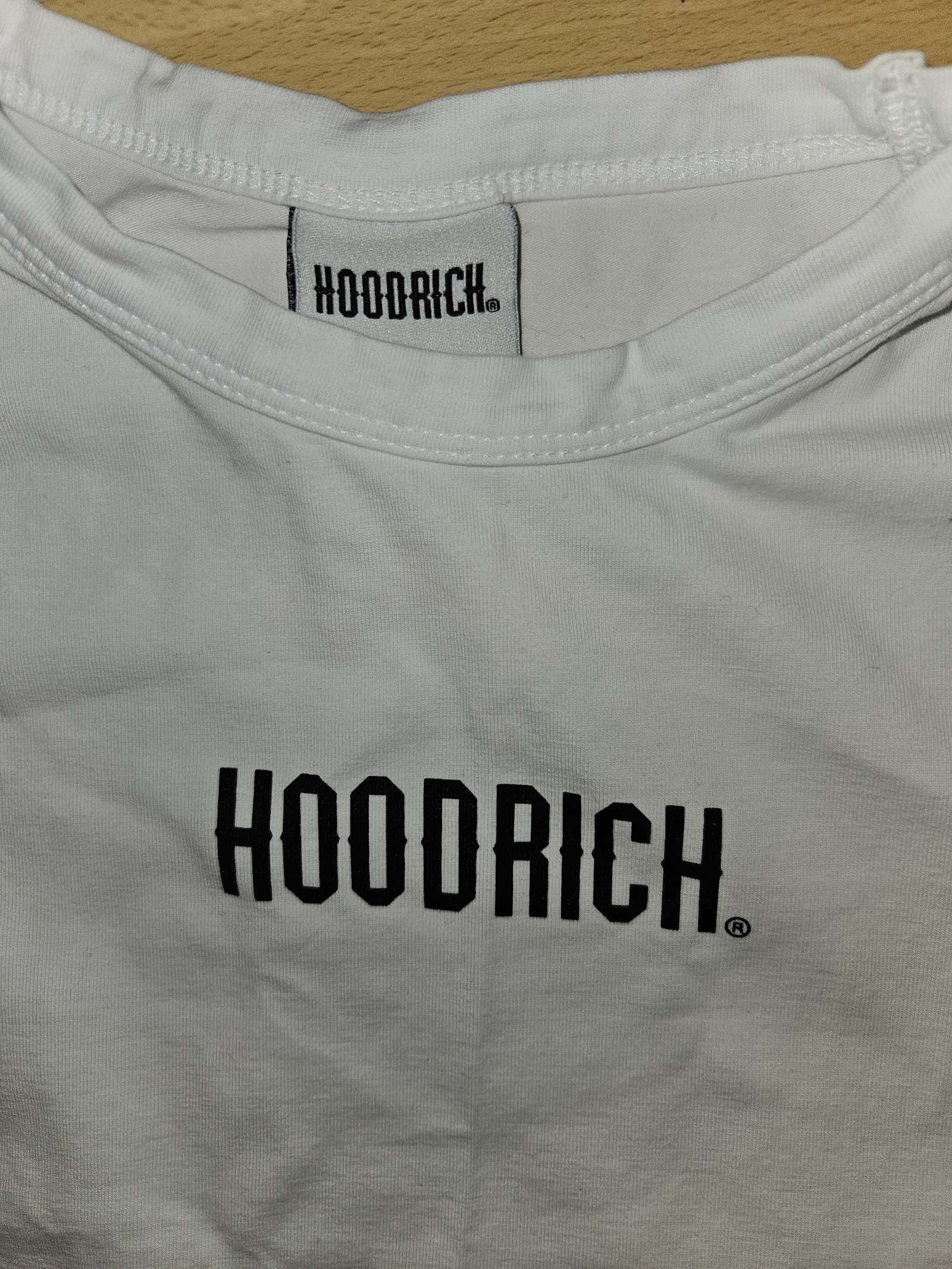Genuine Hoodrich Core Logo White T-Shirt Size XS, XS, photo 3