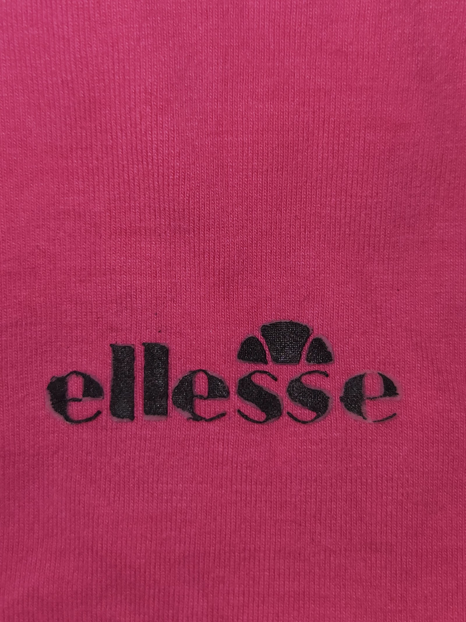 Genuine Ellesse Pink Italia Logo Full Zip Hoodie, UK 20, photo 5
