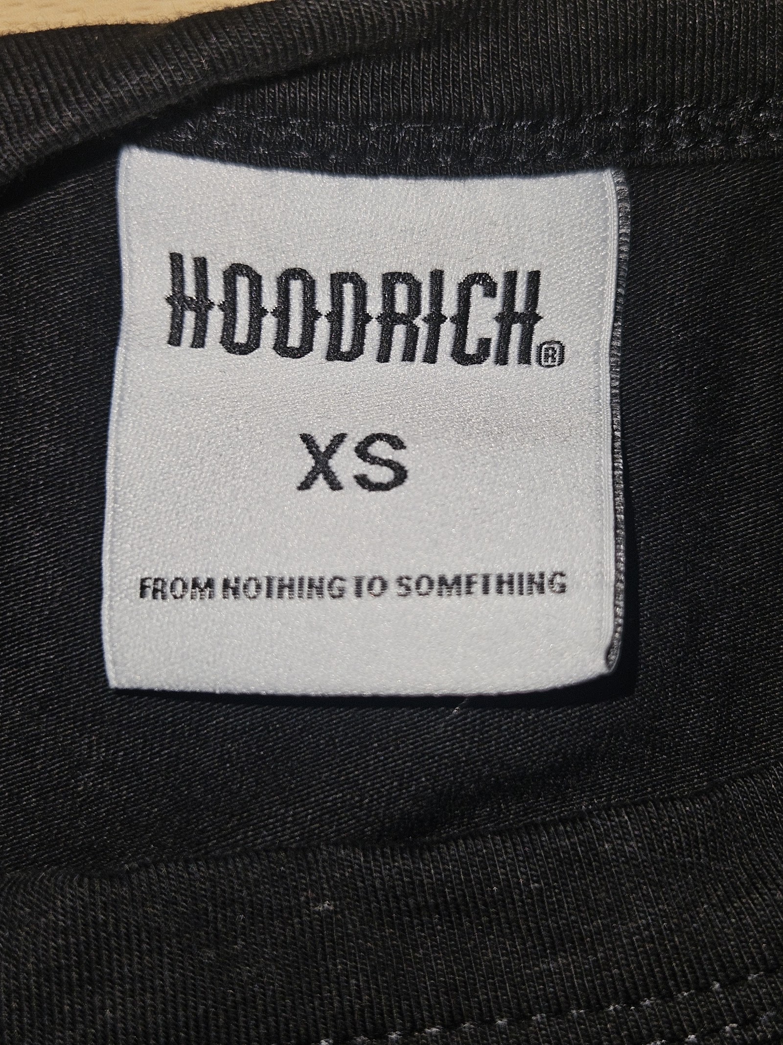 Genuine Hoodrich Black centre-logo short-sleeve T-shirt, XS, photo 3