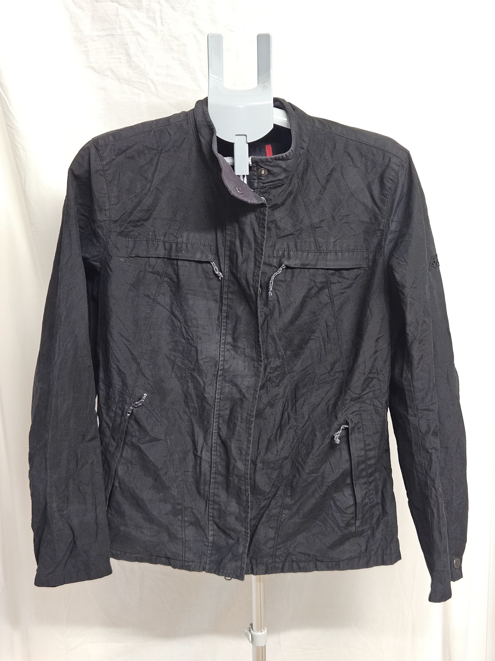 Robe di Kappa Black Multi Pocket Utility Field Jacket