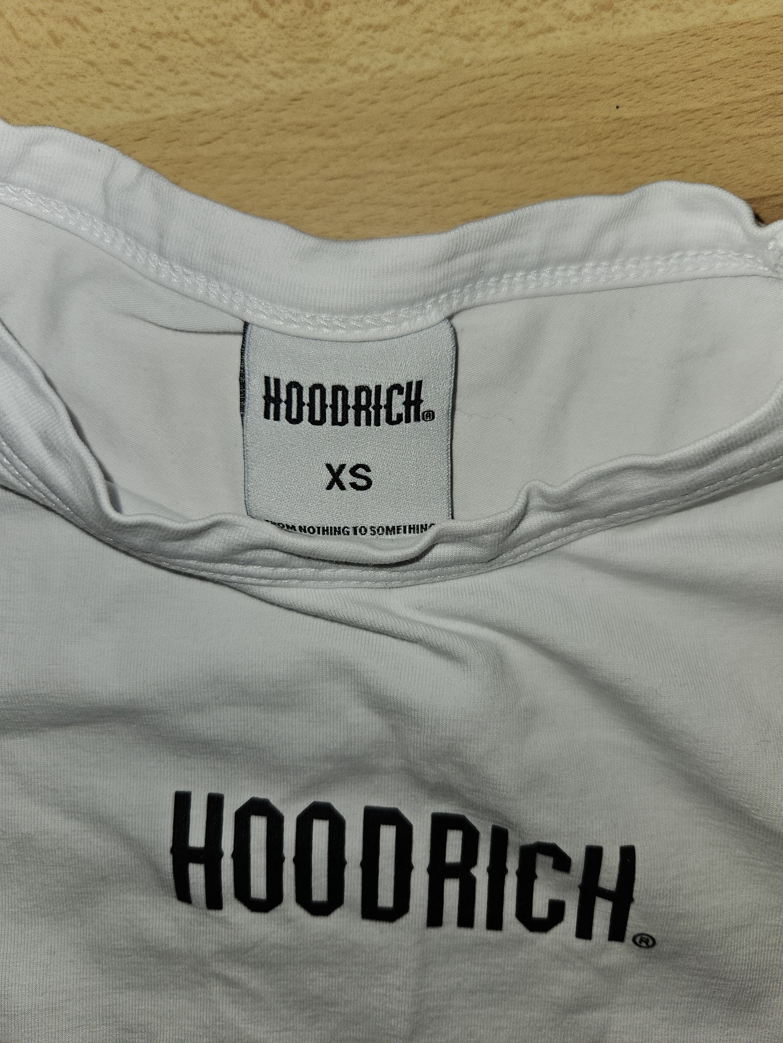 Genuine Hoodrich Core Logo White T-Shirt Size XS, XS, photo 4