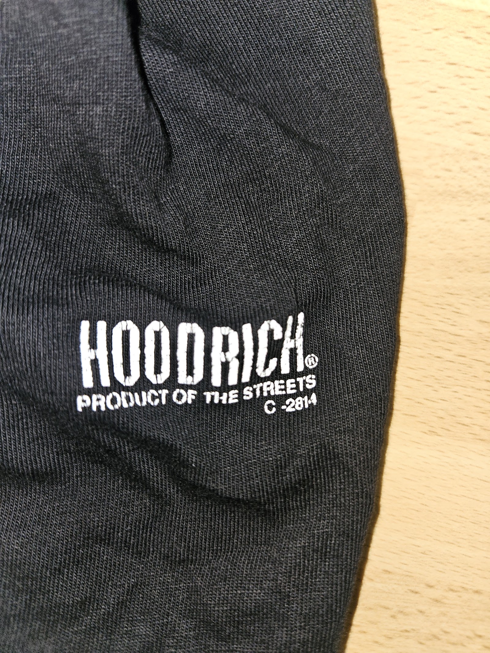 Genuine Hoodrich Reflective Graphic Black T-Shirt Size S, S, photo 7