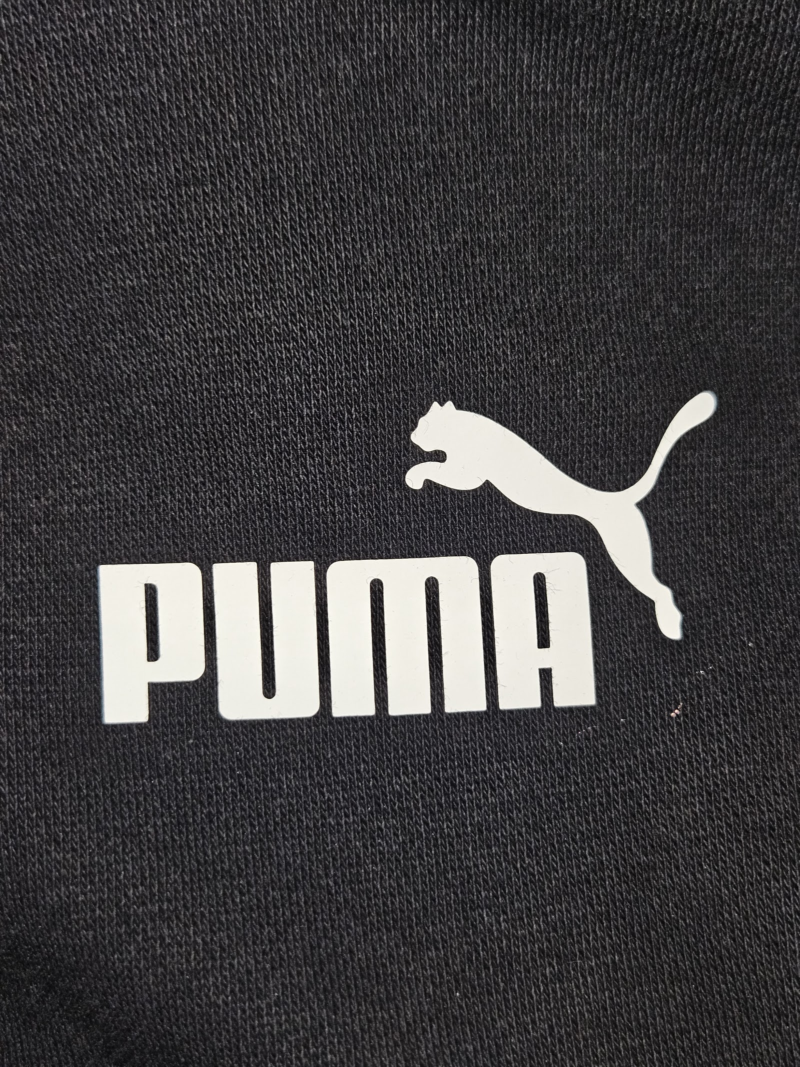 Genuine Puma Black White Logo Hooded Sweatshirt, M, photo 4