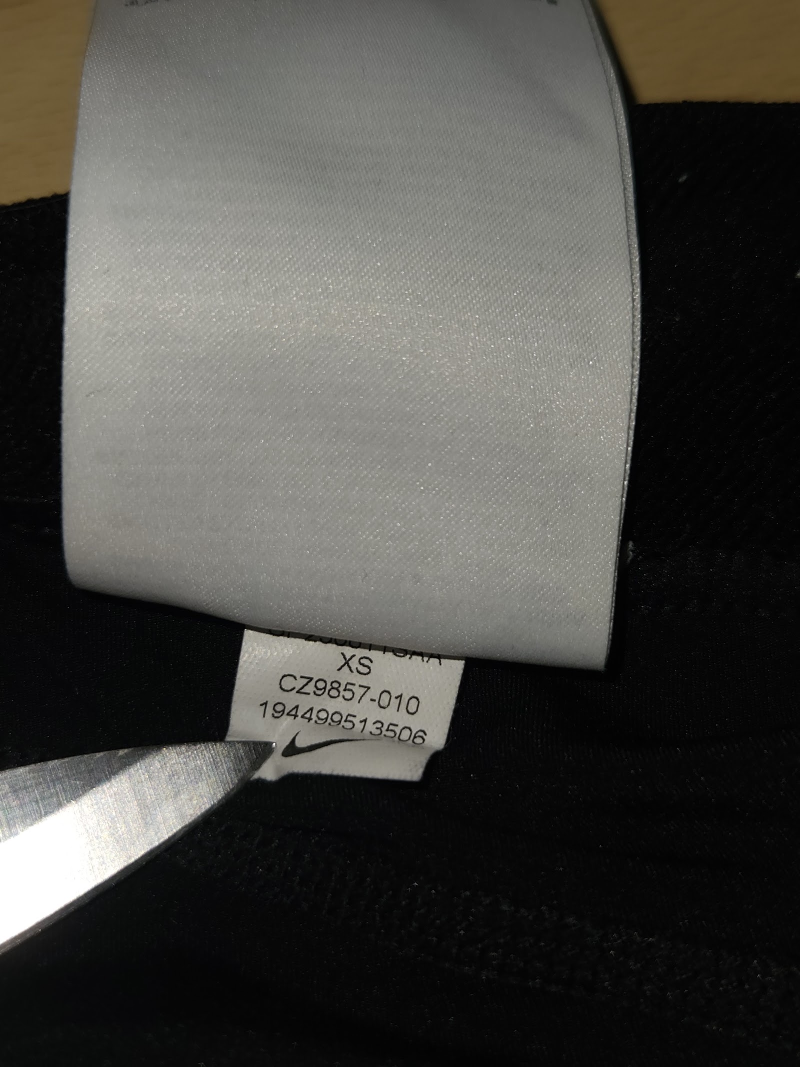Genuine Nike Air Black Logo Shorts Size XS, XS, photo 3