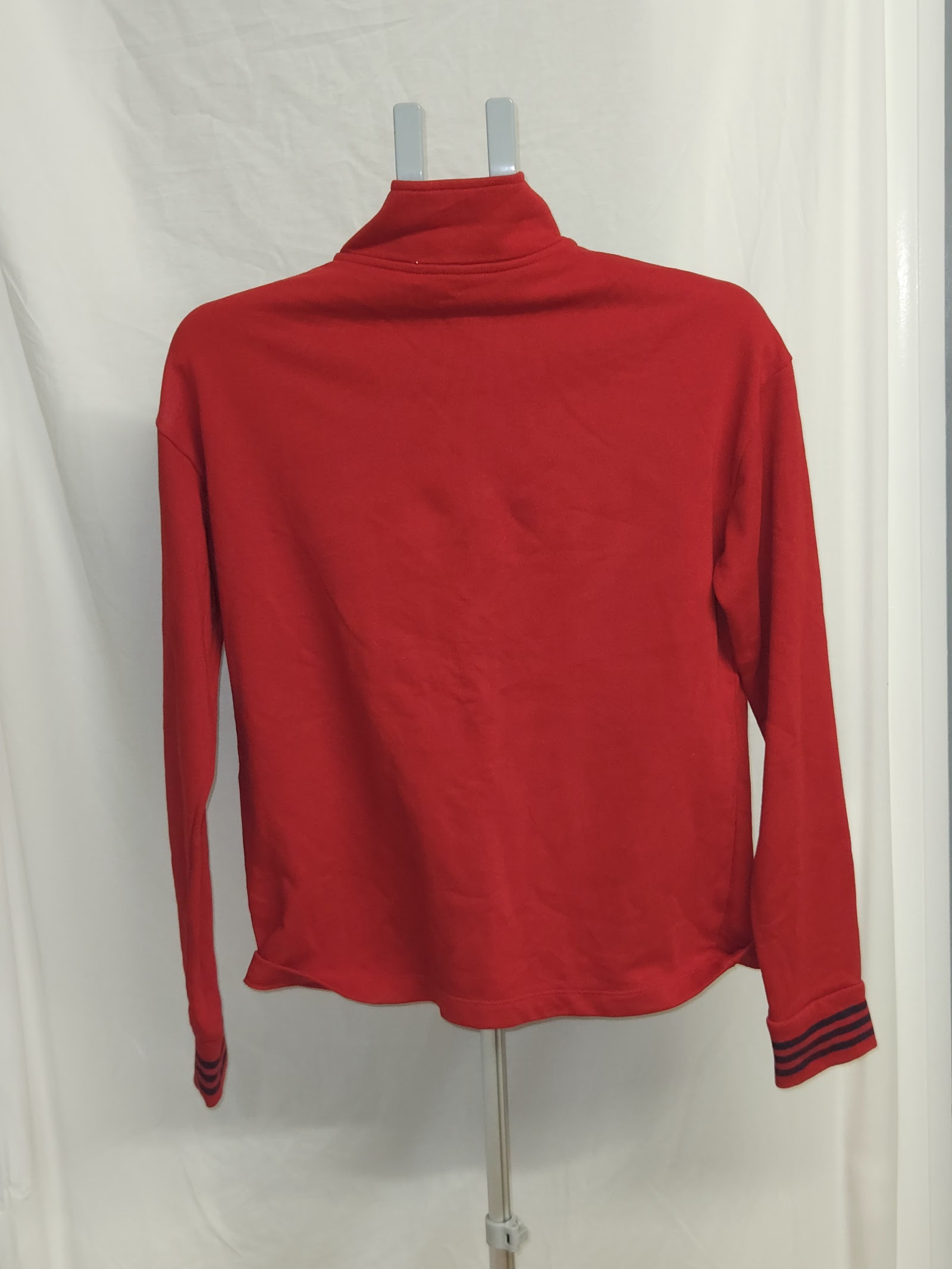 Genuine Nautica Red Quarter Zip Long Sleeve Sweatshirt, S, photo 2