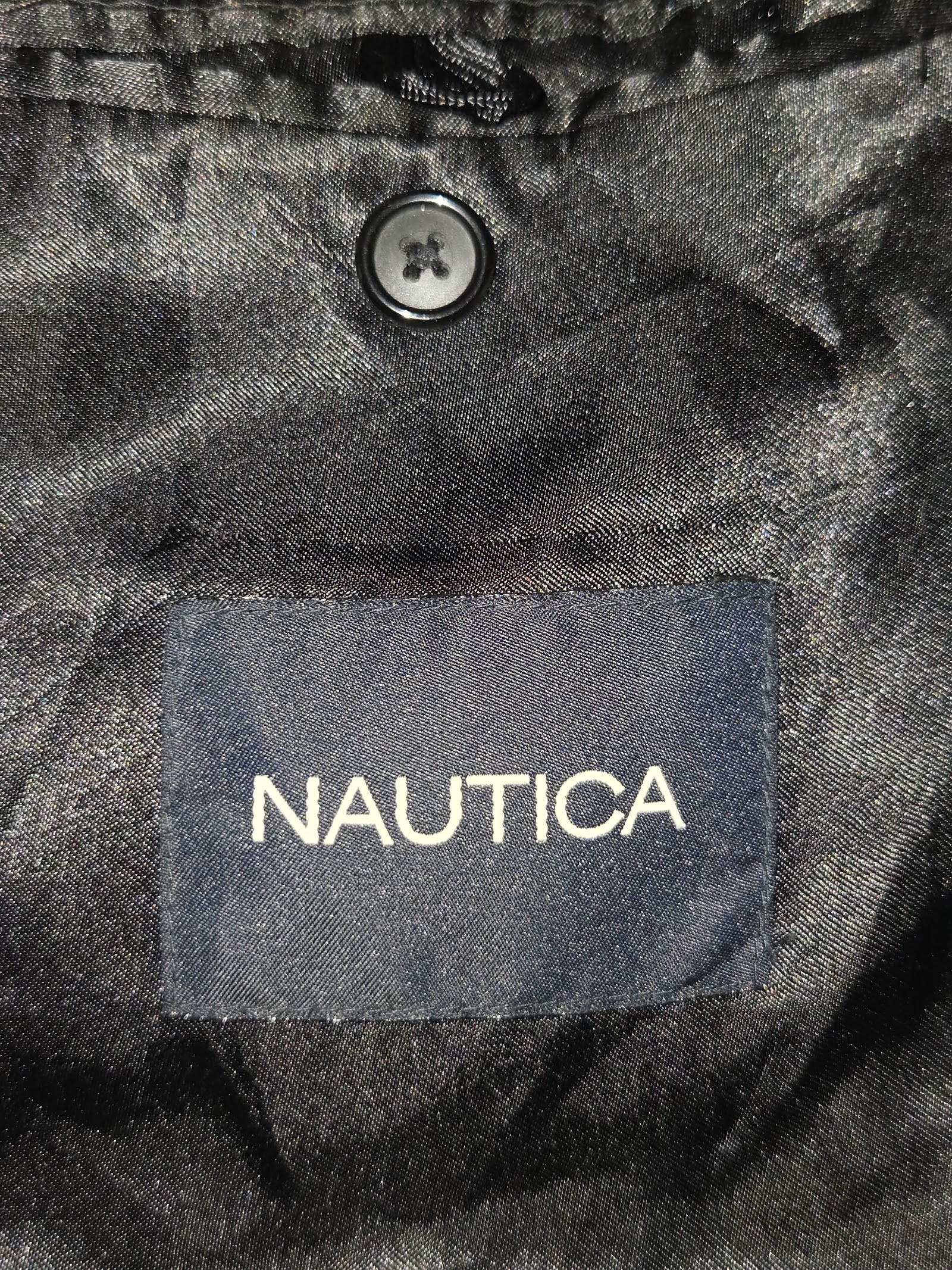 Genuine Nautica Charcoal Long Single-Breasted Heritage Overcoat, 40R, photo 5