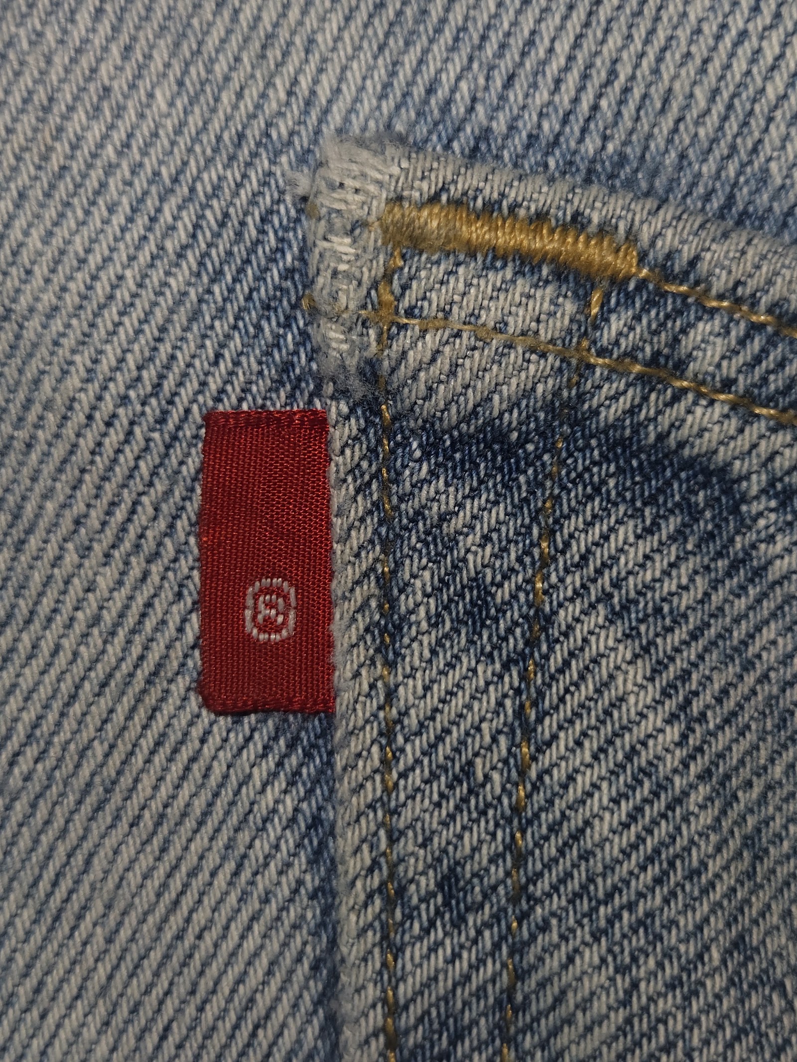 Genuine Levi’s 512 light-wash slim-taper jeans W38 L32, W38 L32, photo 4