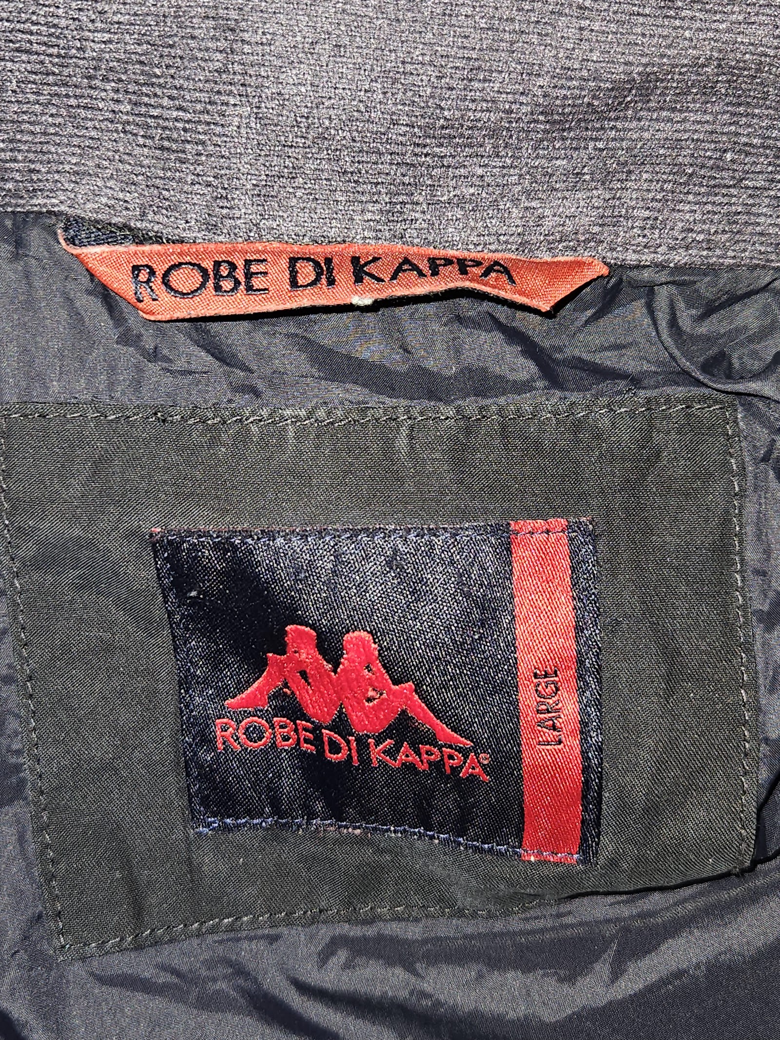 Genuine Robe di Kappa Black Multi Pocket Utility Field Jacket, L, photo 3