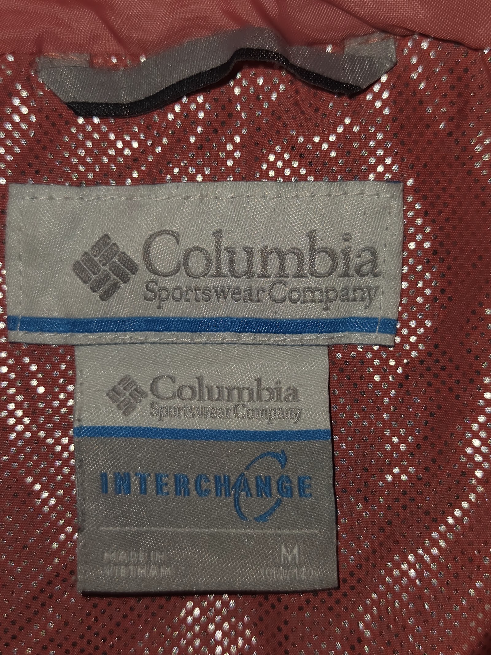 Genuine Columbia Coral Quilted Interchange Liner Jacket, M, photo 3