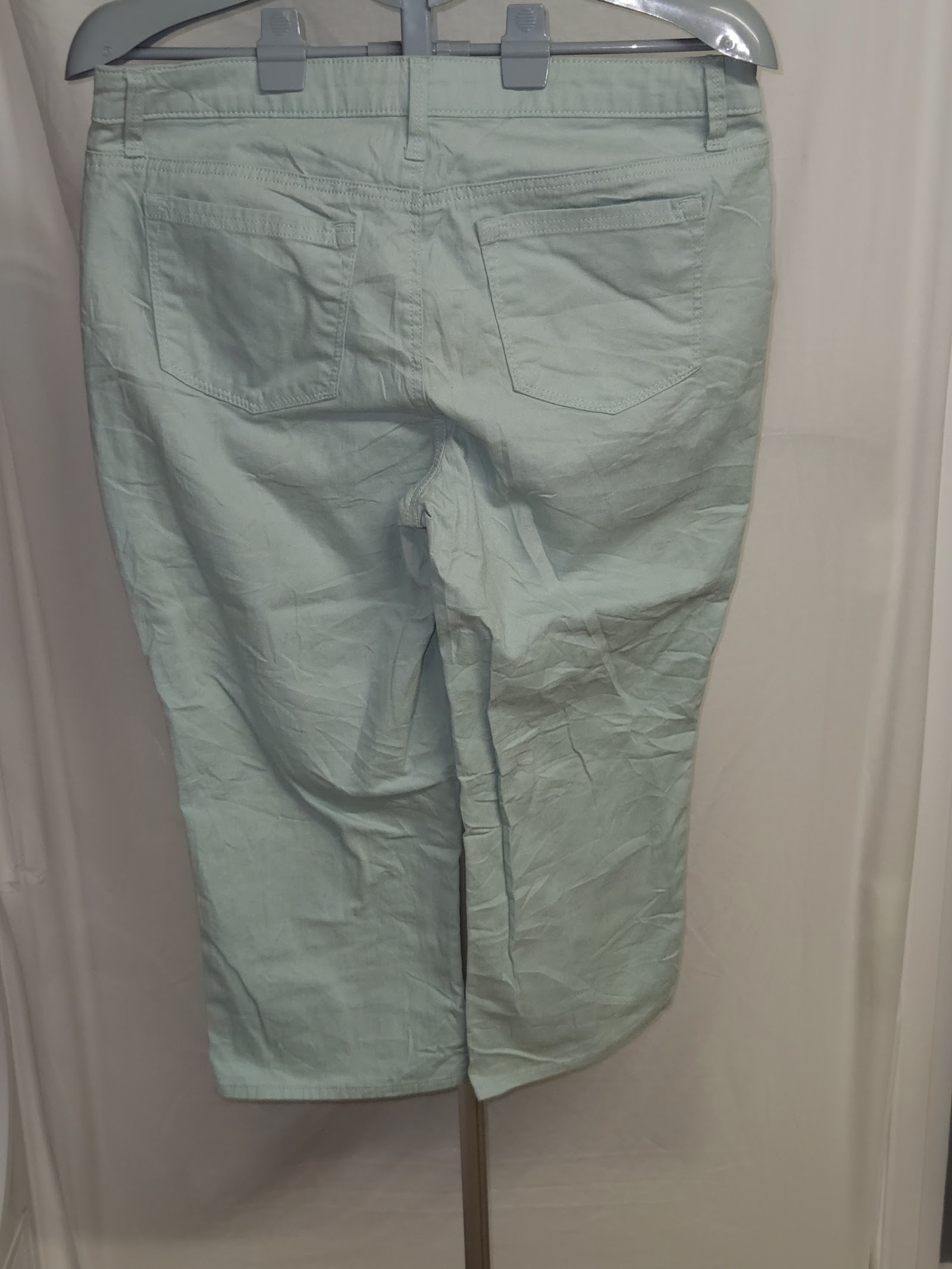 Genuine Lee Mint Midrise Capri Jeans, 14 Medium, photo 2