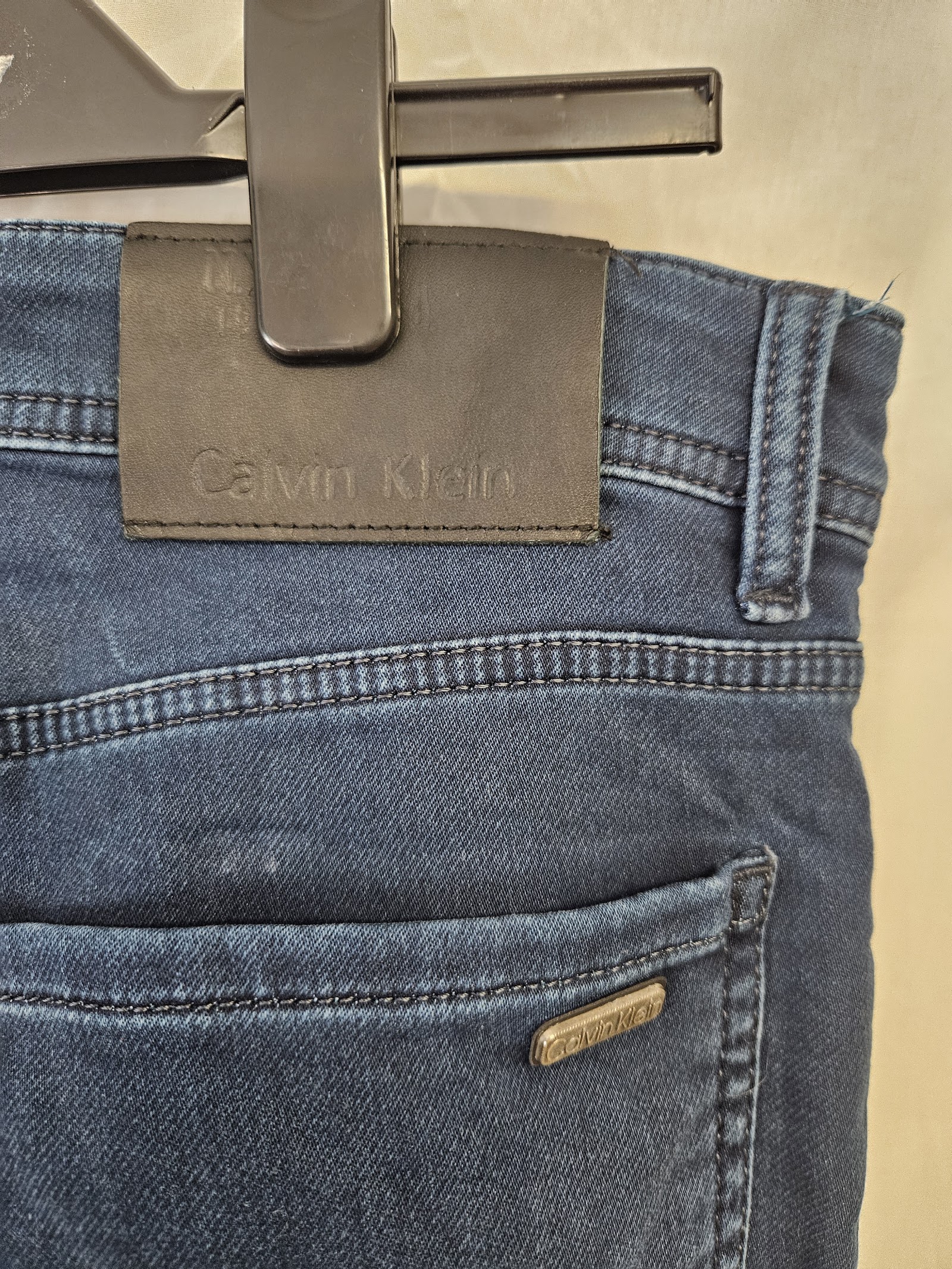 Genuine Calvin Klein Jeans 5359 dark-blue jeans, W34 L34, photo 5