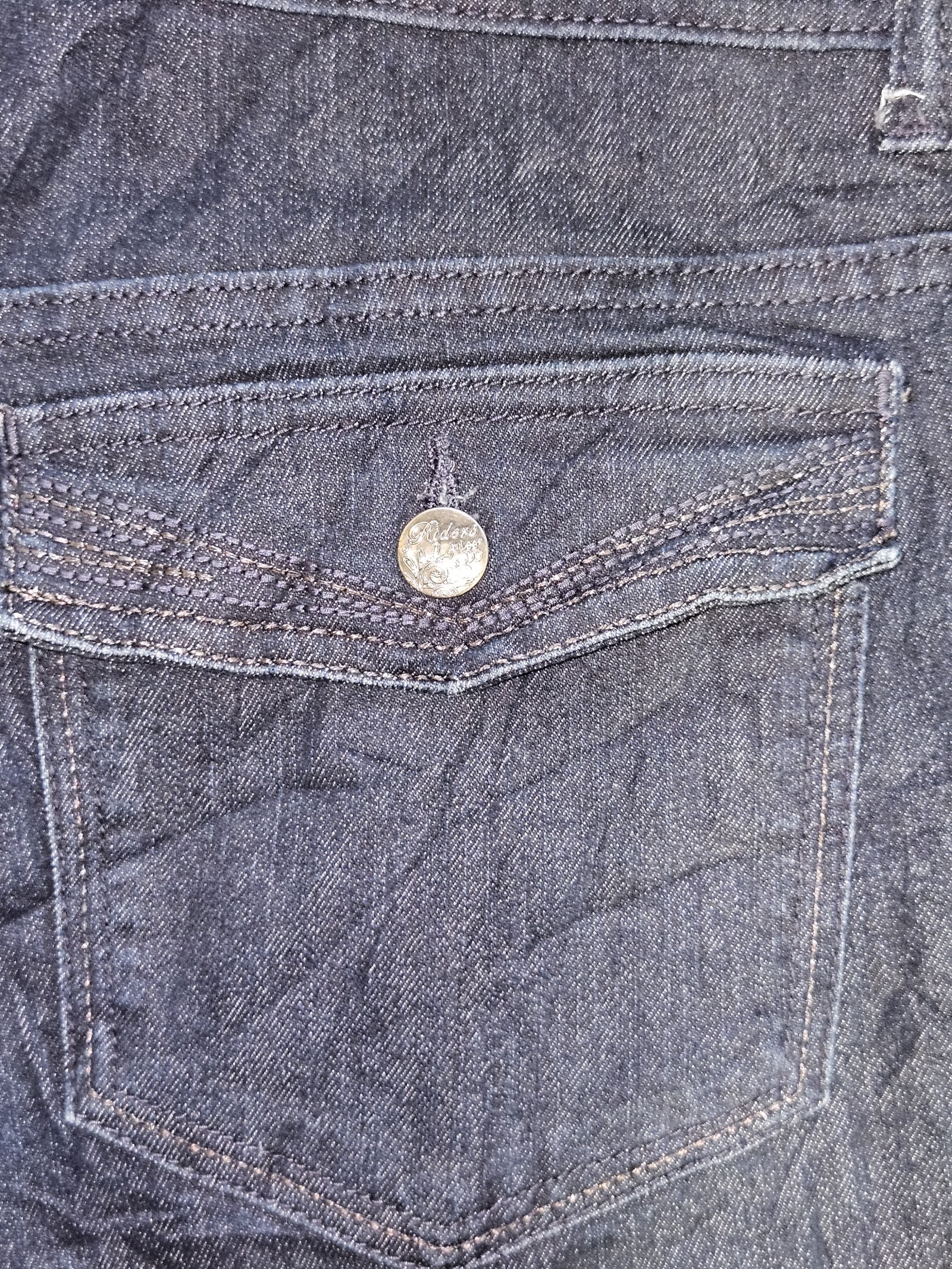 Genuine Riders by Lee Dark Navy Five Pocket Jeans, 14 Medium, photo 5
