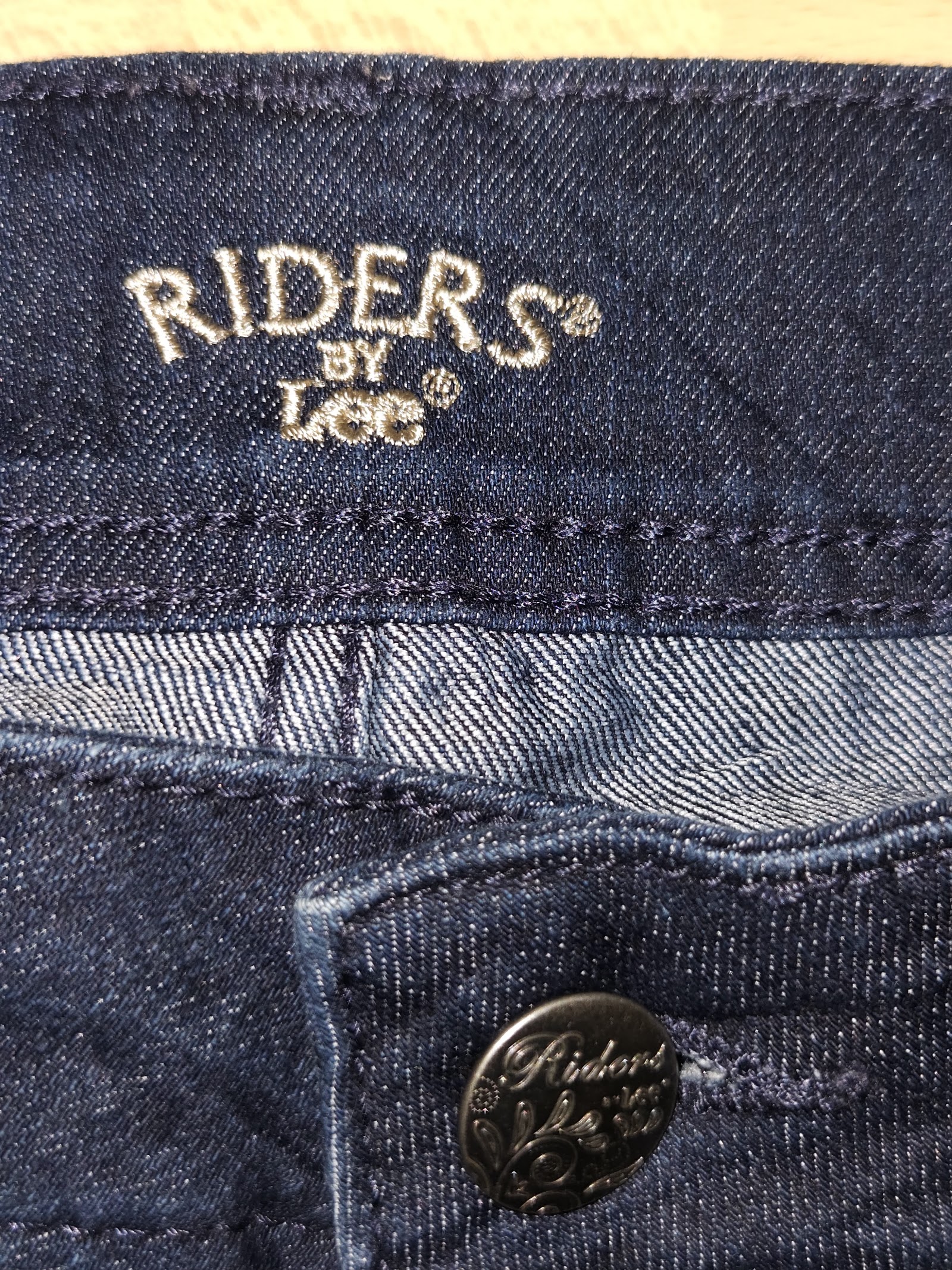 Genuine Riders by Lee Dark Navy Five Pocket Jeans, 14 Medium, photo 3
