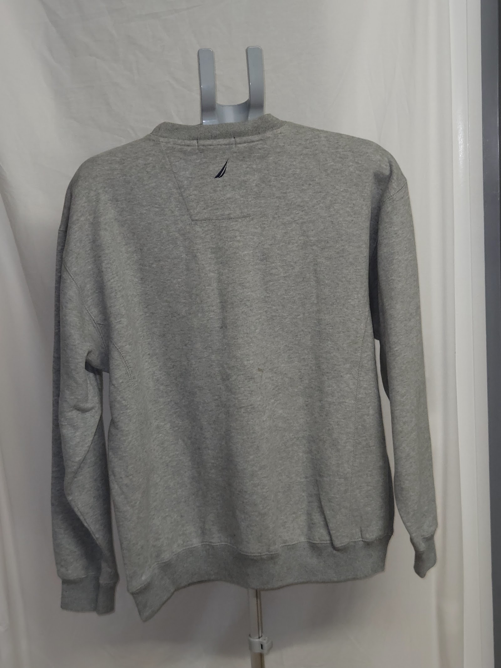 Genuine Nautica Light Grey Crew Neck Sweatshirt, M, photo 2
