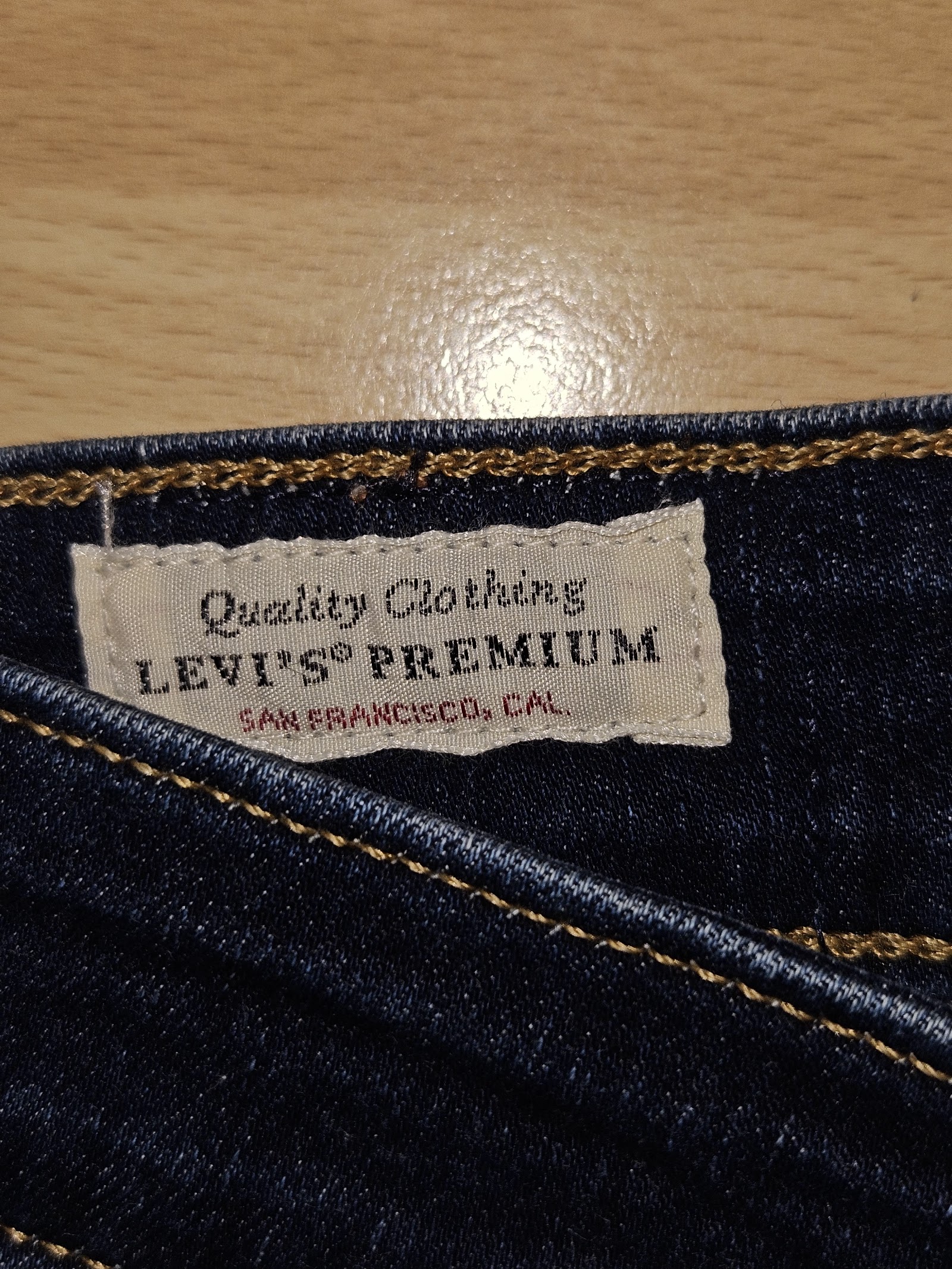 Genuine Levi's 711 Skinny Blue Jeans, W26 L32, photo 4