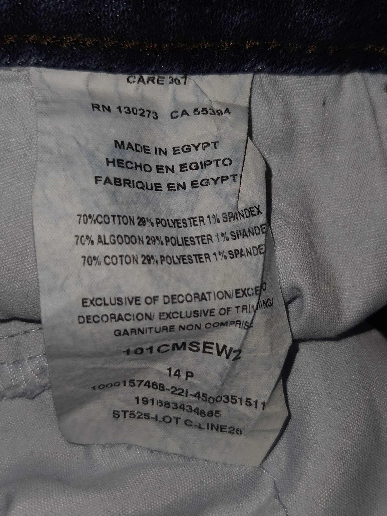 Genuine Lee Dark Blue Straight Leg Jeans, 14 Petite, photo 3