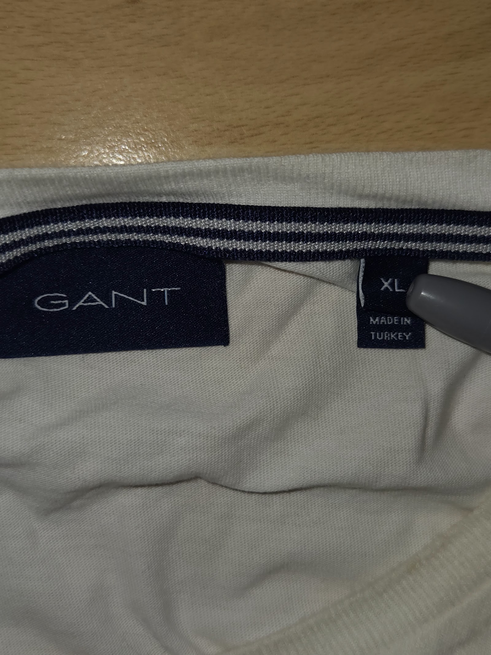 Genuine Gant New Haven Logo Long Sleeve Top, XL, photo 3