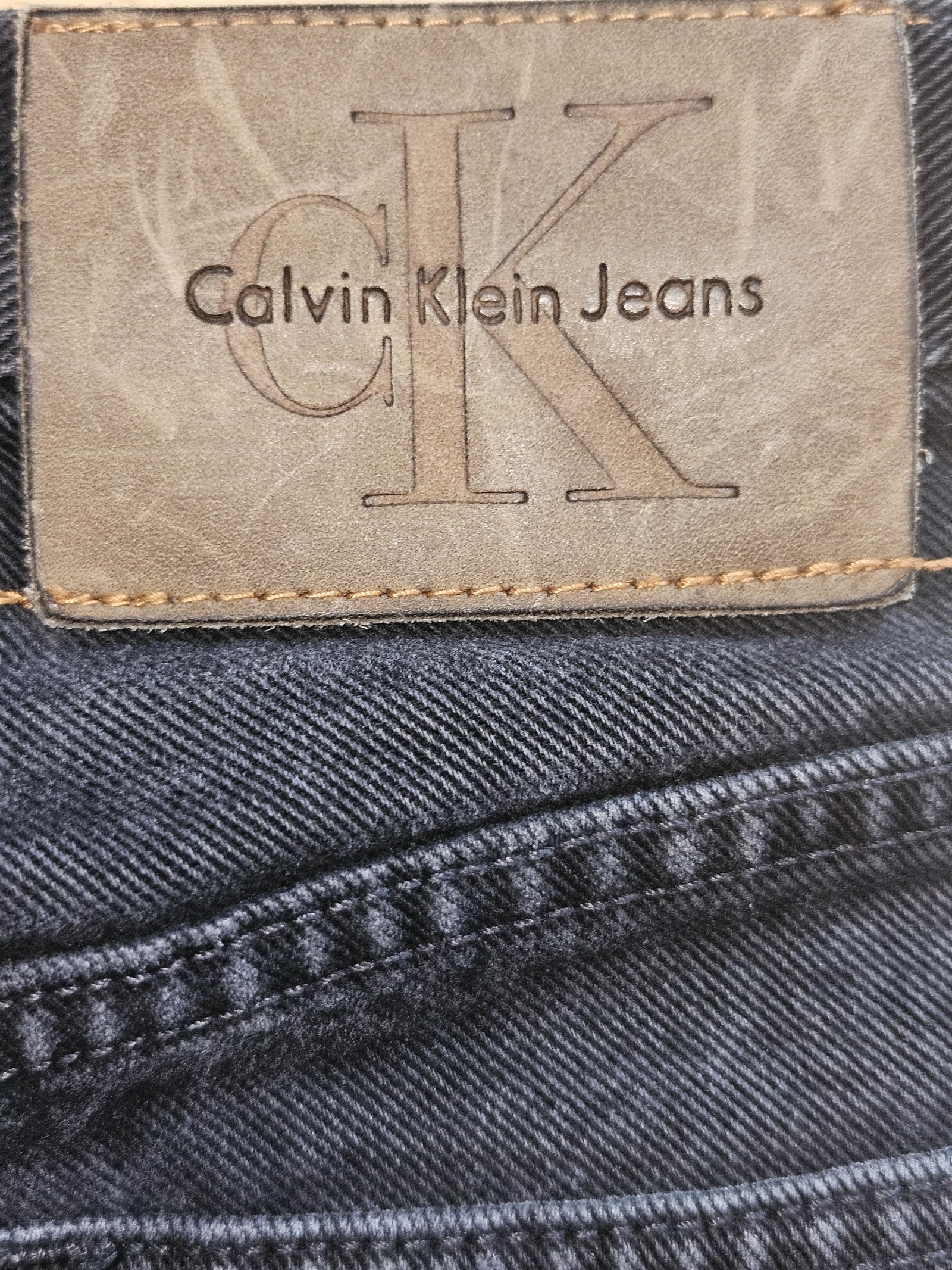 Genuine Calvin Klein Jeans Black Women's Jeans Size 8, 8, photo 3