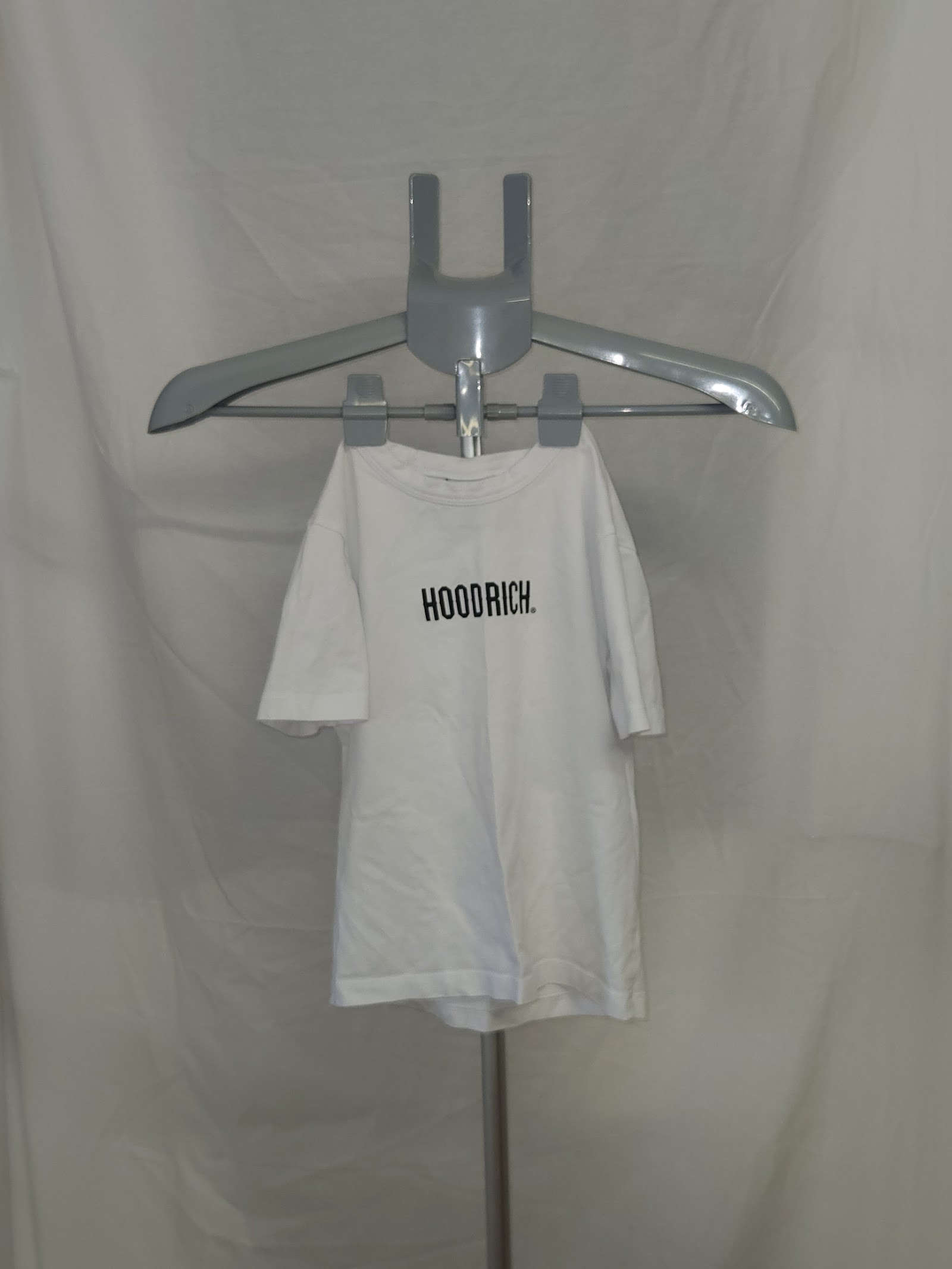 Hoodrich Core Logo White T-Shirt Size XS