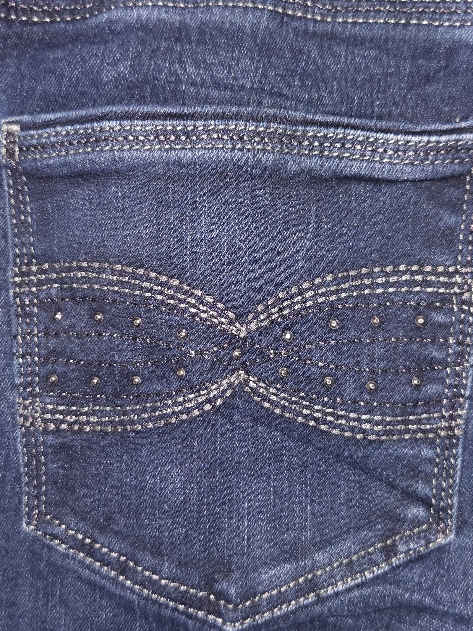 Genuine Lee Perfect Fit Straight Leg Dark Blue Jeans, 8 Short, photo 5