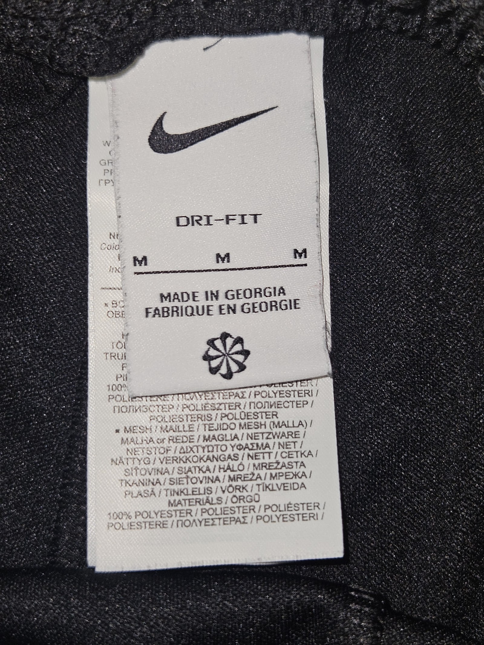 Genuine Nike Black Dri-FIT Joggers Size M, M, photo 3