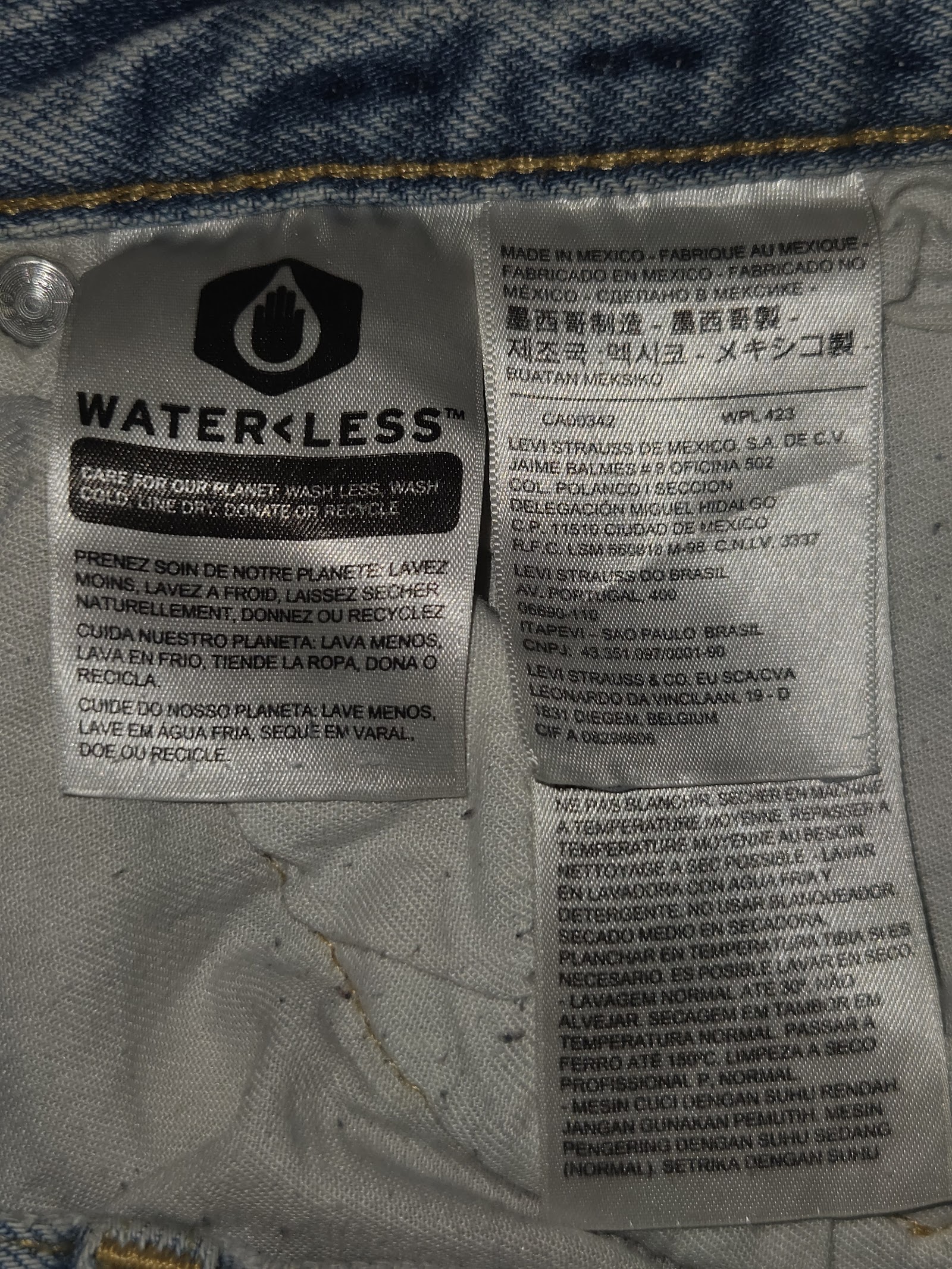 Genuine Levi’s 512 light-wash slim-taper jeans W38 L32, W38 L32, photo 5