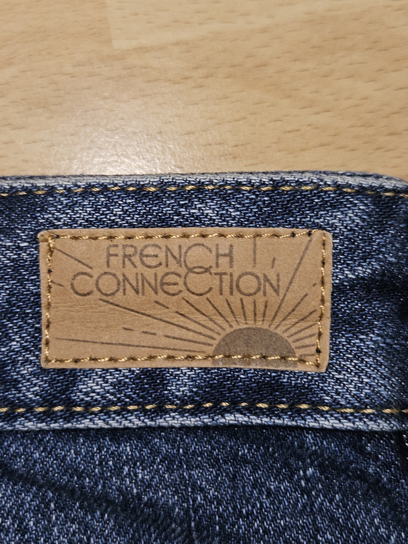 Genuine French Connection Blue Women's Jeans XS Size 4, XS / 4, photo 5