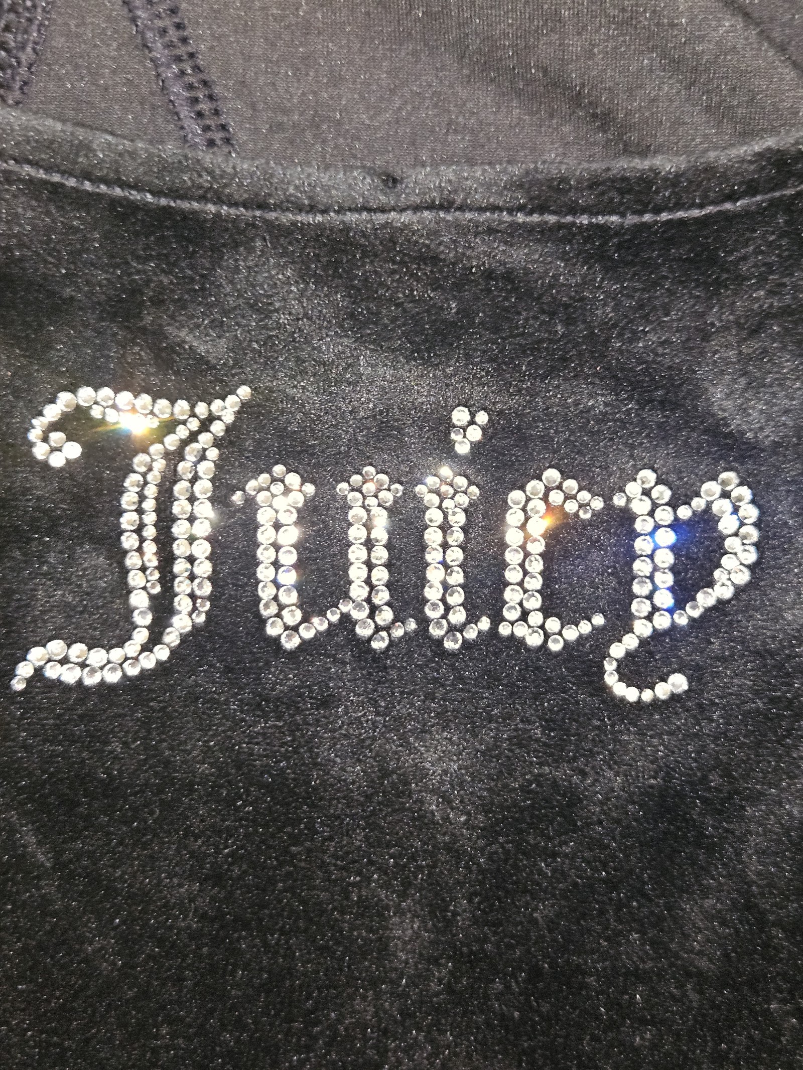 Genuine Juicy Couture Black Rhinestone Tank Top XS NWT, XS, photo 3