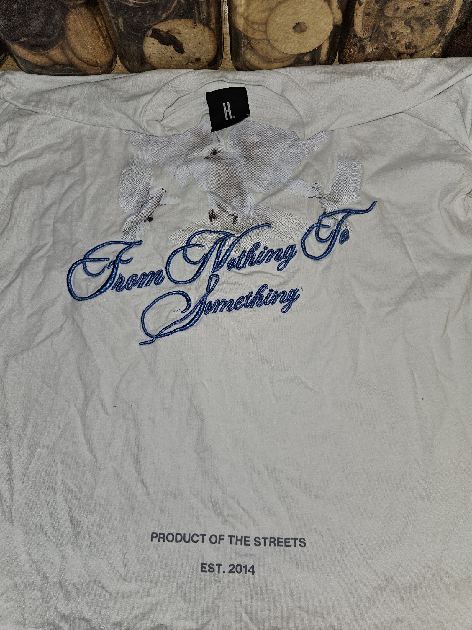 Genuine Hoodrich Dove Graphic White T-Shirt Size S, S, photo 4