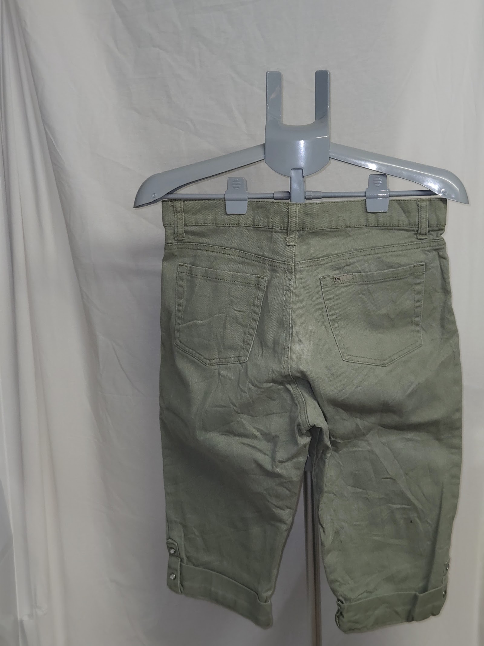 Genuine Lee Olive Classic Fit Straight Jeans, 10 Petite, photo 2