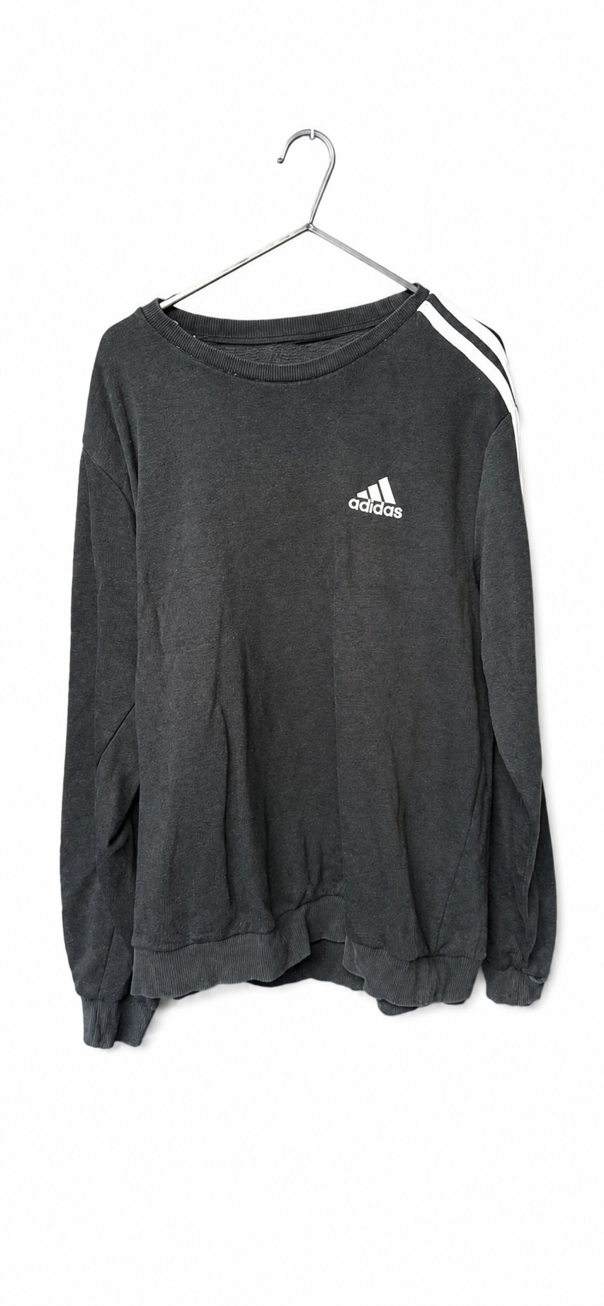 Adidas Black crew-neck sweatshirt